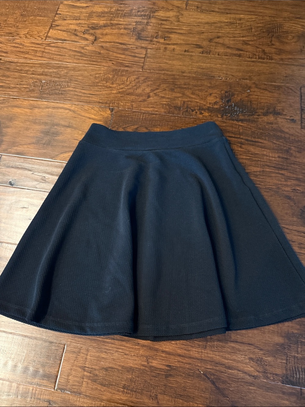 Classic Black A-Line Skater Skirt - Women's
